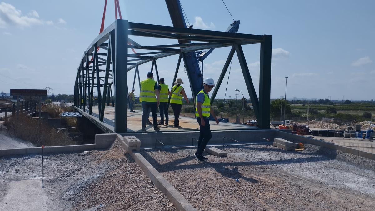 Nueva pasarela entre Sedaví y Picanya dentro del anillo verde metropolitano