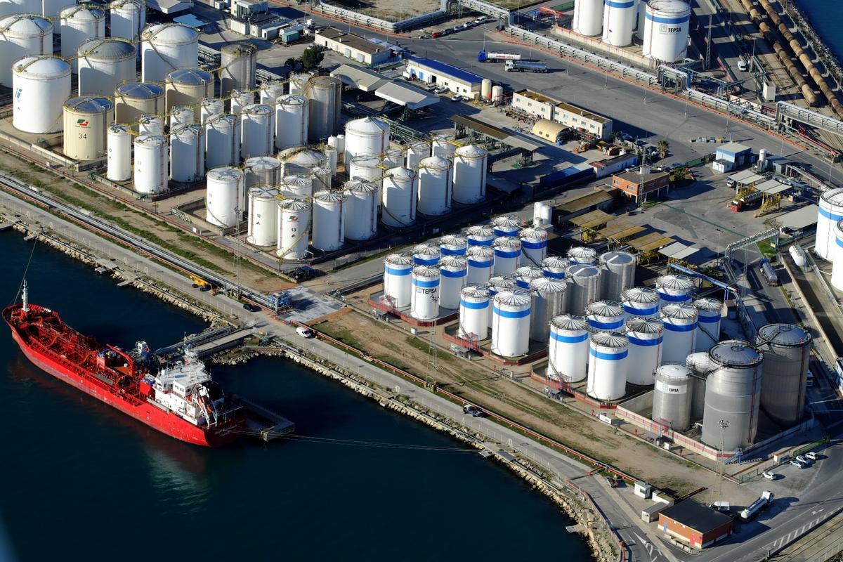 Una imagen del Port de Tarragona.