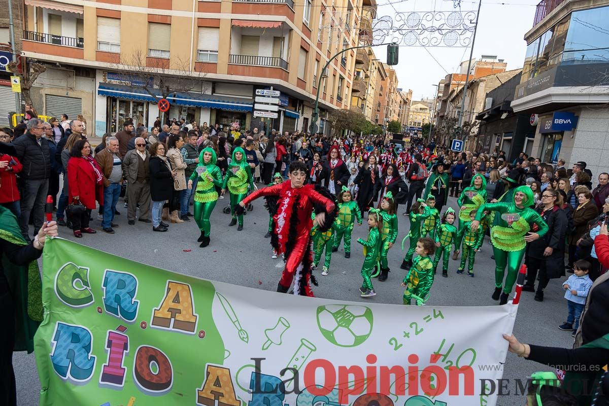 Los niños toman las calles de Cehegín en su desfile de Carnaval