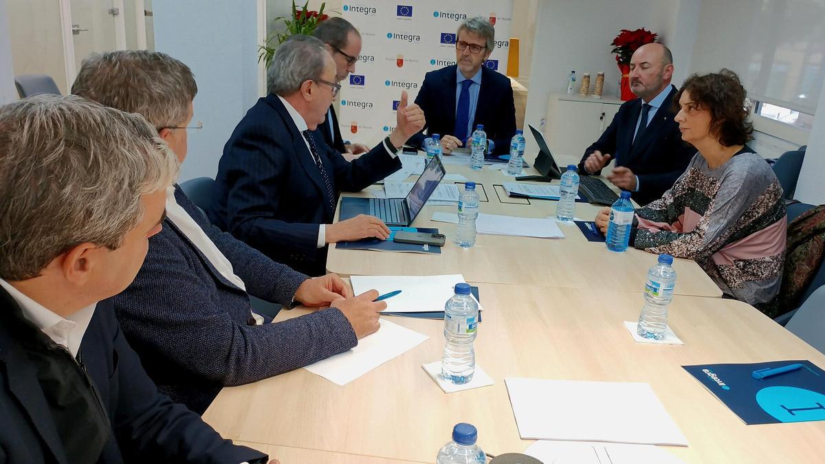 El Consejero Luis Alberto Marín González durante la presentación de la nueva plataforma.