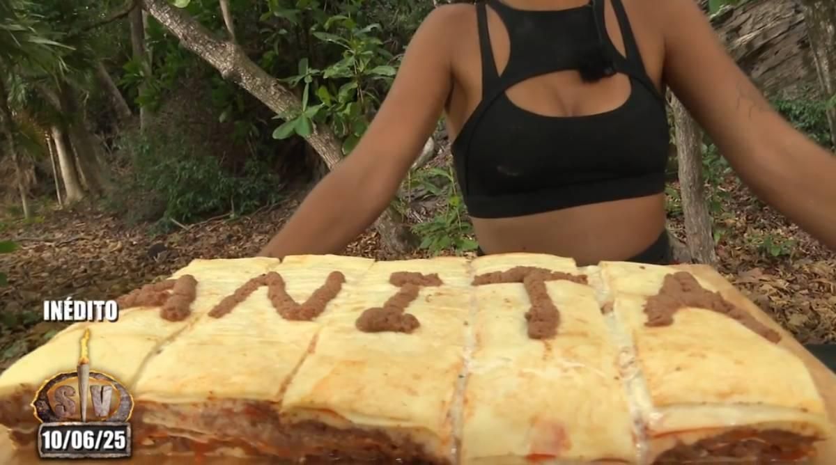 La lasaña que se comerá Anita tras cortarse el pelo en 'Supervivientes'