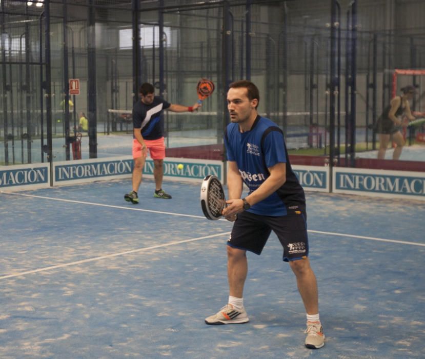 Se vivieron partidos muy intensos en las finales disputadas en Blupadel