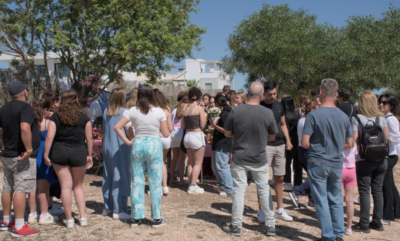 Así ha sido el homenaje a Cloe seis meses después de su asesinato