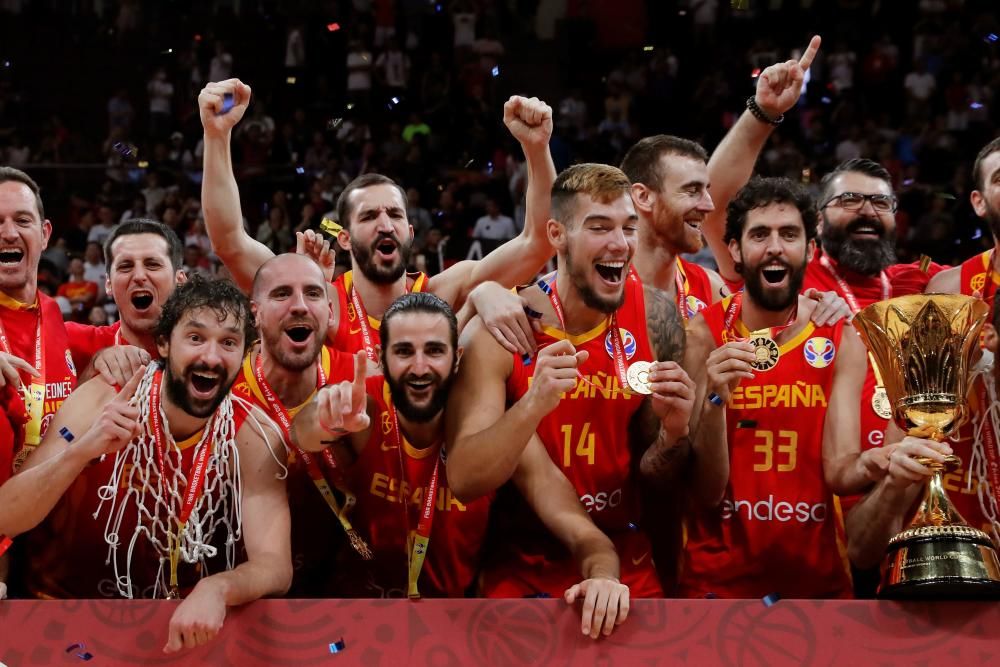 España, campeona del mundo de baloncesto