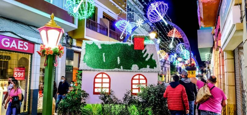 Recorrido por la iluminación en el casco de Gáldar