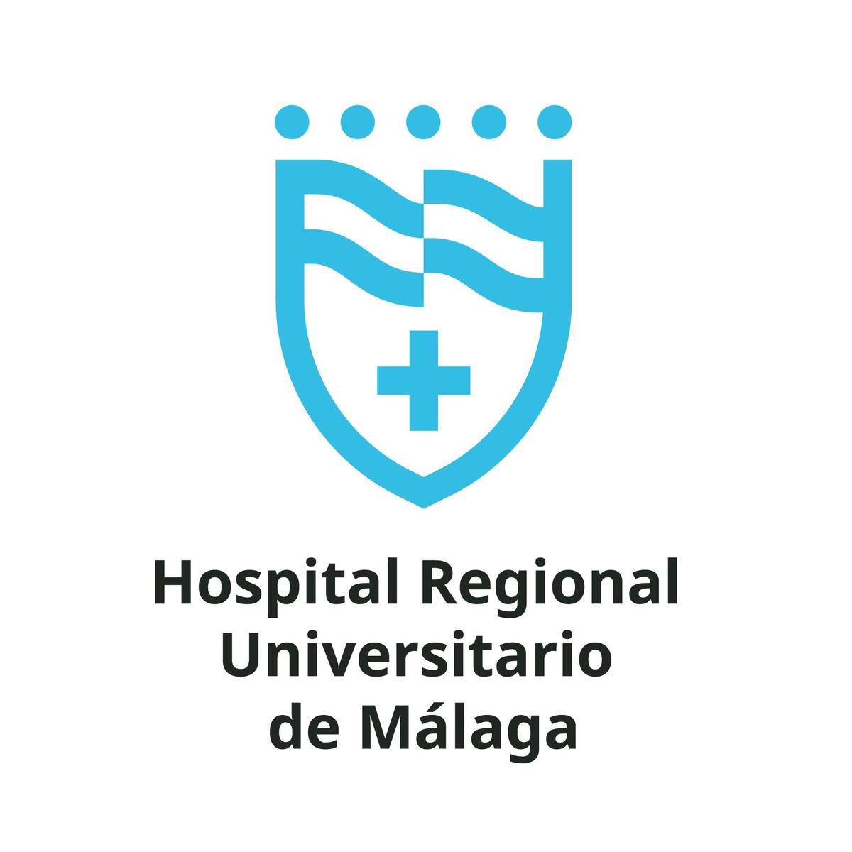 Nuevo logo del Hospital Regional de Málaga.