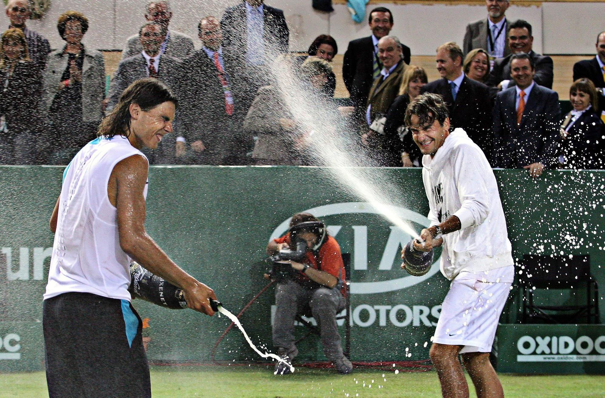 El duelo más atípico entre Nadal y Federer