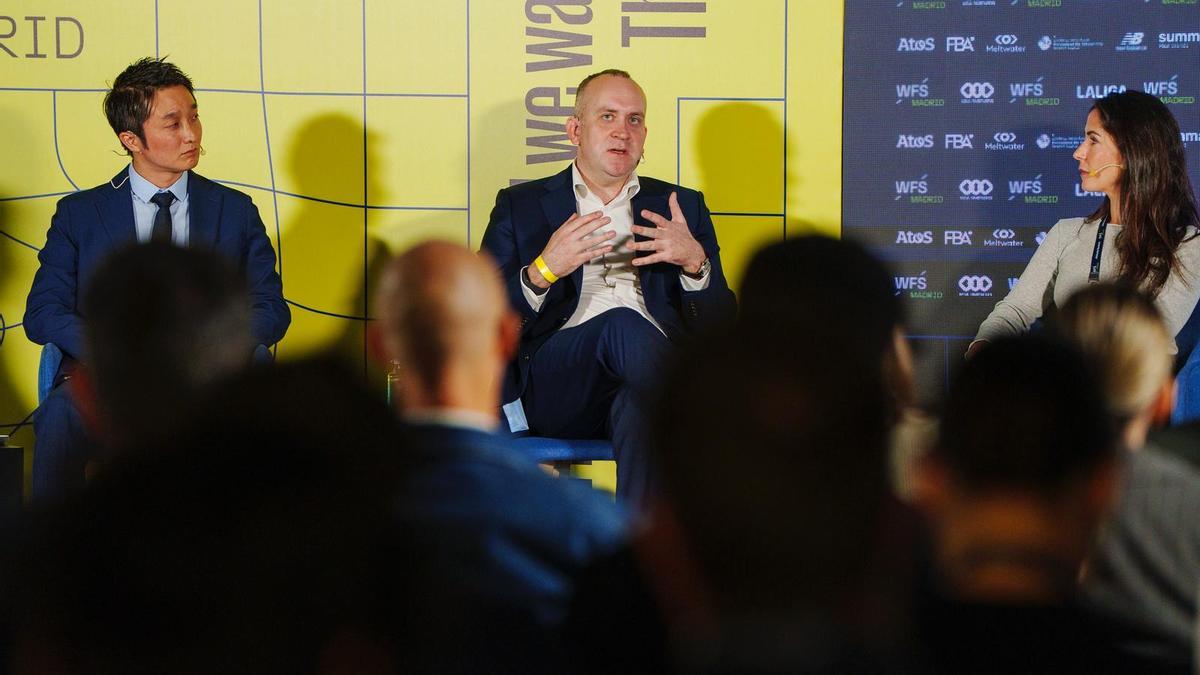 Vasily Odintsov, director financiero del Zenit de San Petersburgo, durante el World Football Summit.