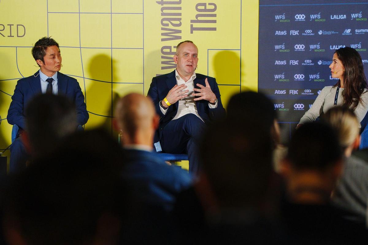 Vasily Odintsov, director financiero del Zenit de San Petersburgo, durante el World Football Summit.