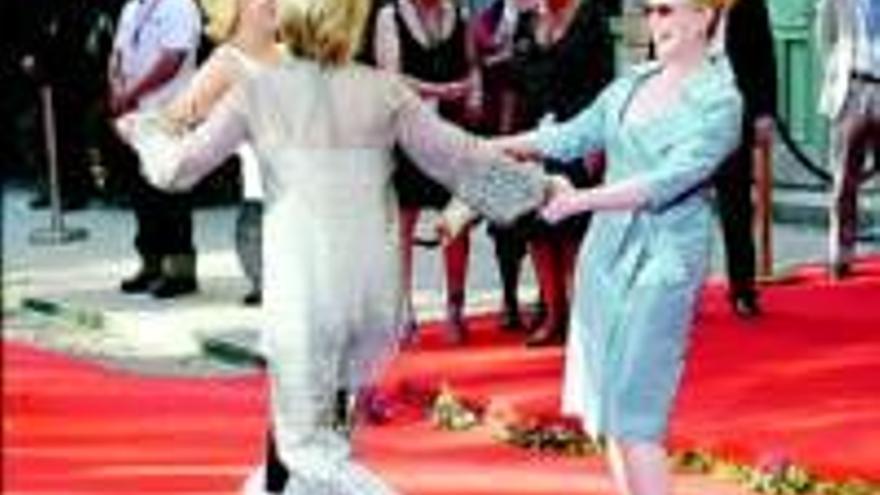 Meryl Streep: La actriz logra reunir en pública al cuarteto de ABBA