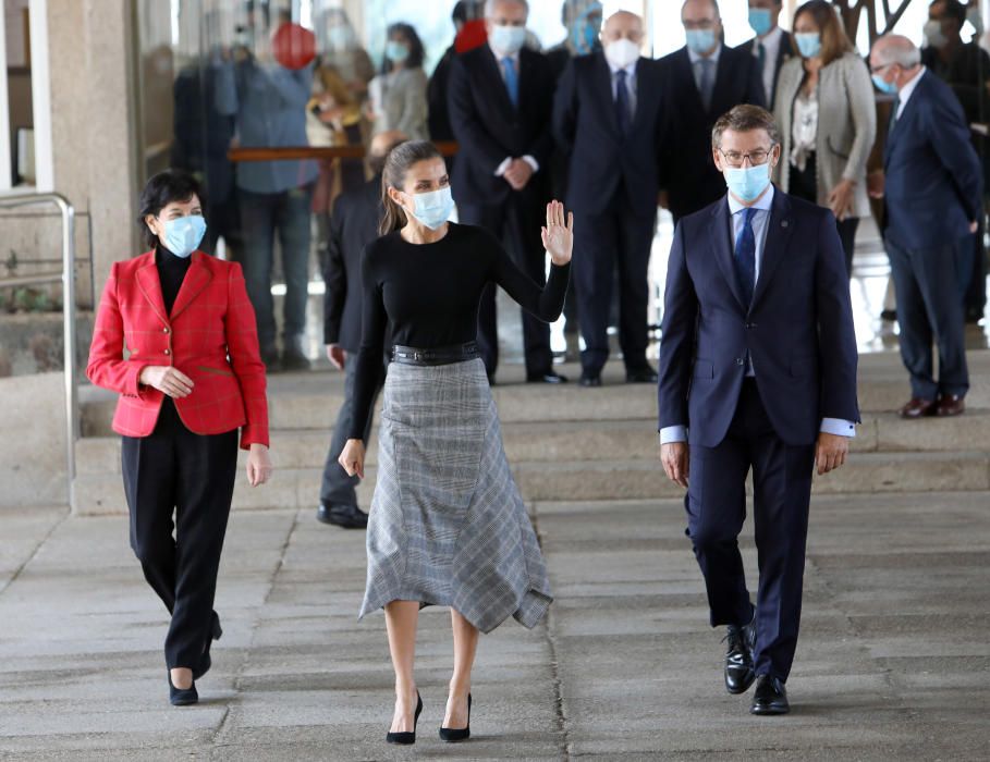 La reina inaugura en Galicia el curso en FP