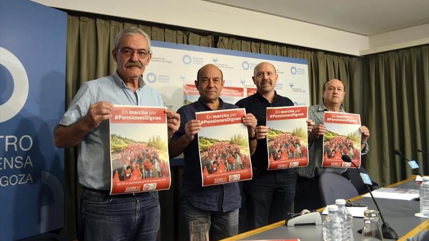 UGT y CCOO se movilizan para frenar la merma de las pensiones