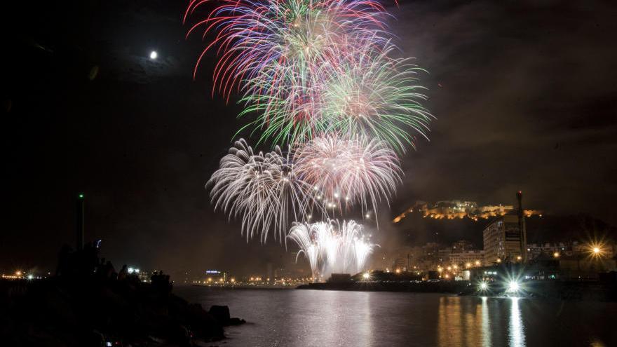 Castillo de fuegos artificiales en 2019