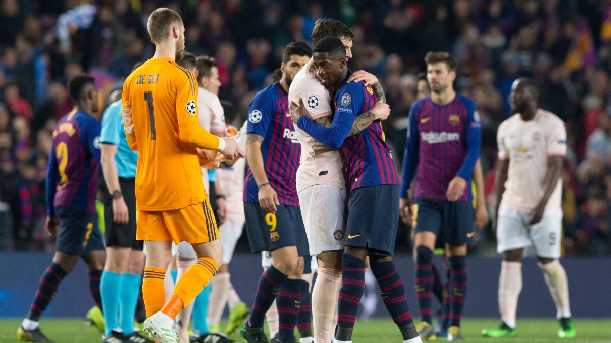 David de Gea salió goleado del Camp Nou en la Champions League 2018/2019