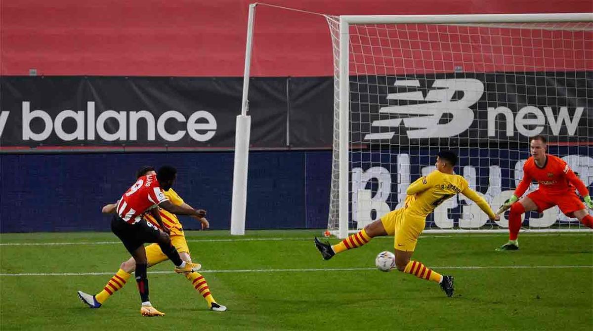 ¿Dónde estaba la defensa del Barça?. Así narró la radio el gol de Iñaki Williams en el Camp Nou