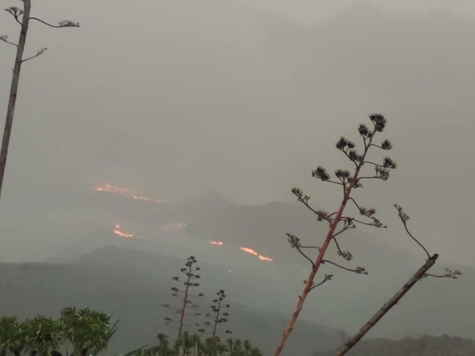 Incendio en Tasarte