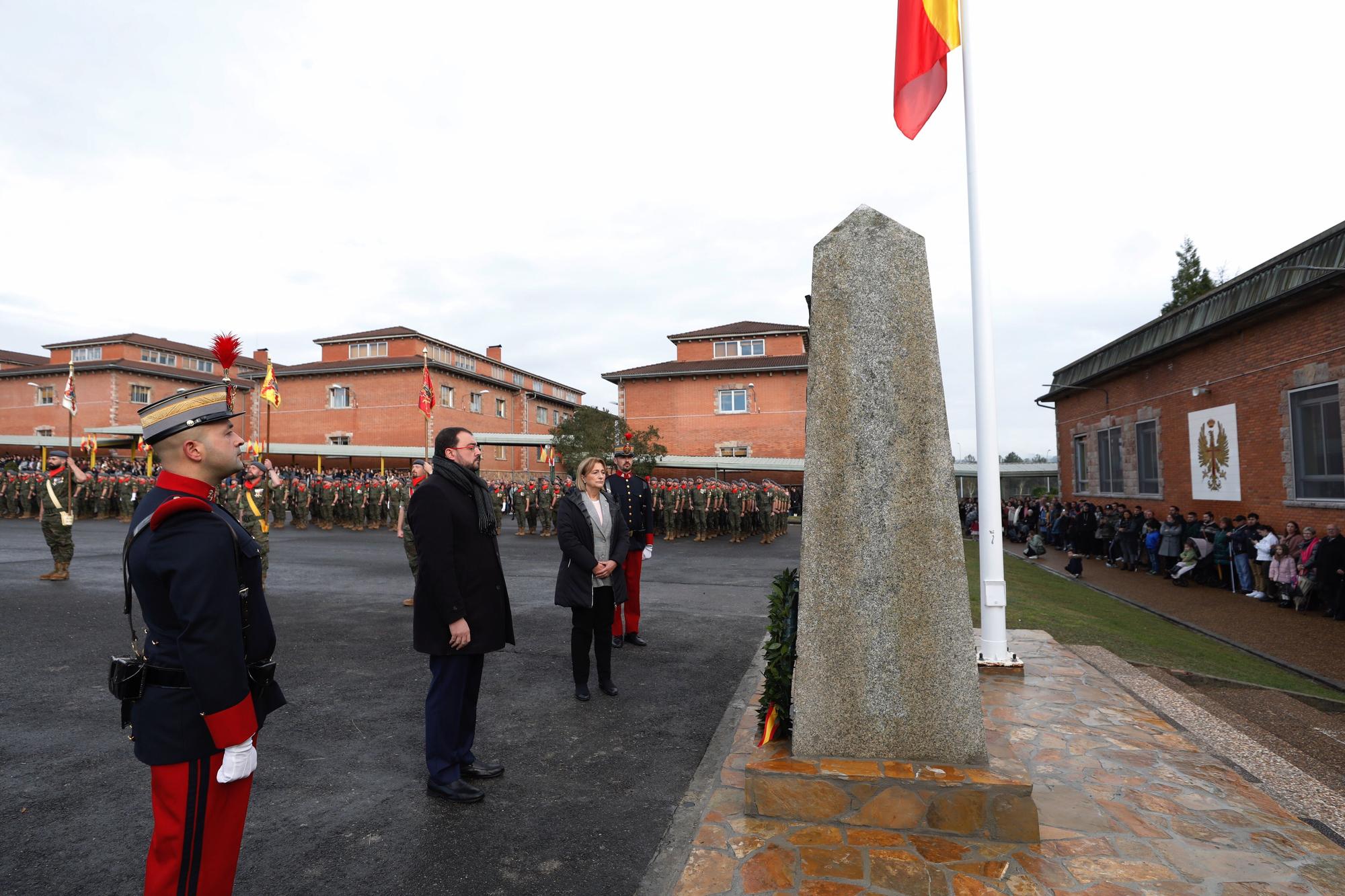 EN IMÁGENES: Celebración de la Inmaculada en el acuartelamiento Cabo Noval