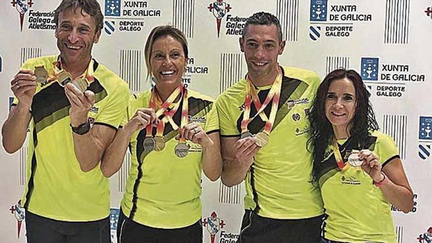 Joaquín Roselló, Marisol Martínez, Juliani Ferrer y Susana Fernández.