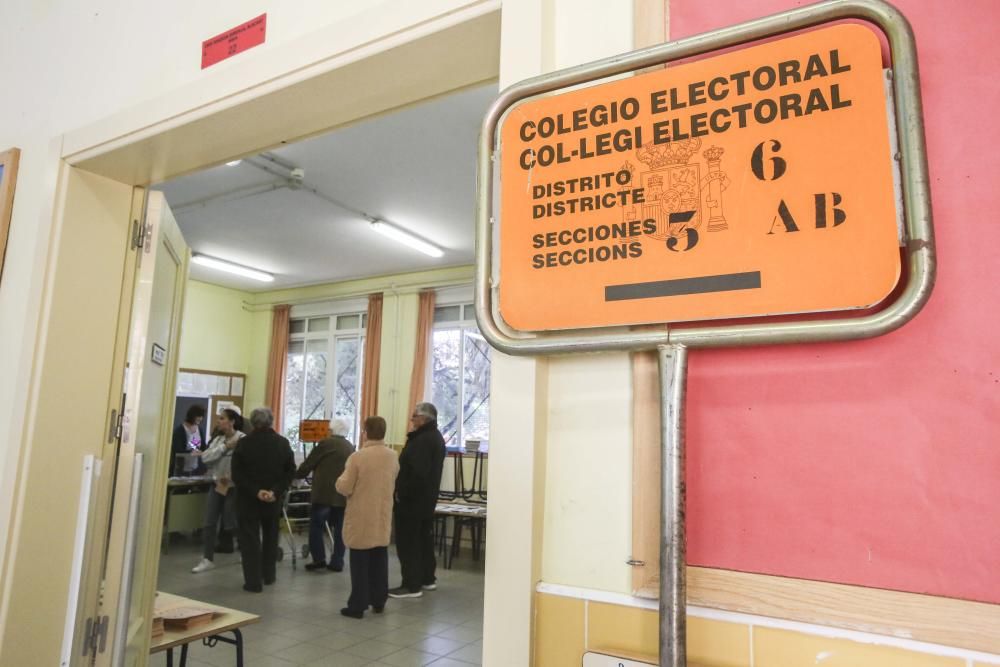 Elecciones generales 10-N: Jornada electoral en Alicante