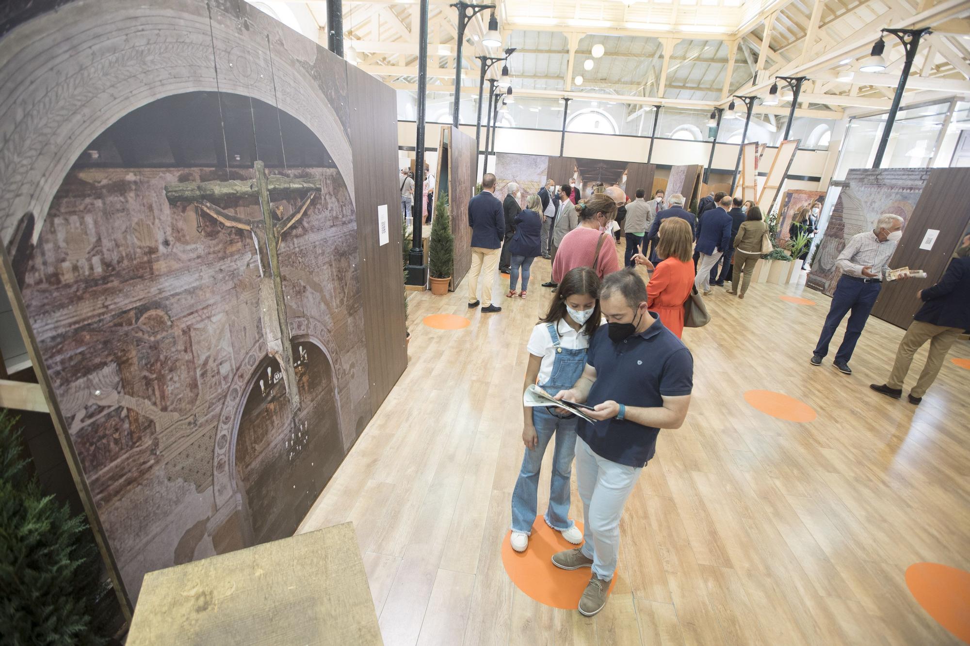 Trascorrales abre una ventana al pasado: inauguración de la muestra "Santullano, viaje al siglo IX"