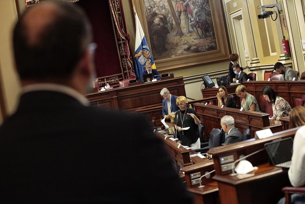 Pleno en el Parlamento de Canarias