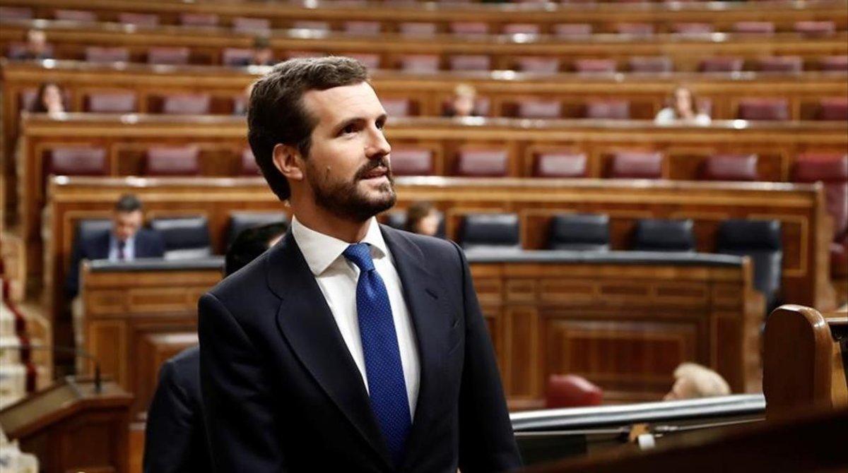 undefined52833809 el presidente del partido popular  pablo casado  asiste al p200504122941