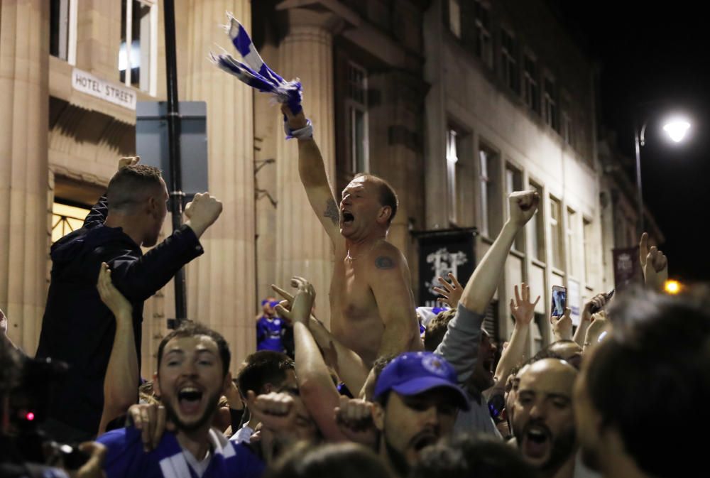 El Leicester, campeón de la Premier League