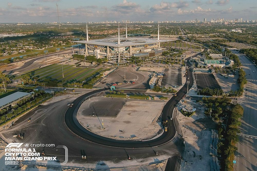 Así es el circuito de Miami en su debut en la Fórmula 1