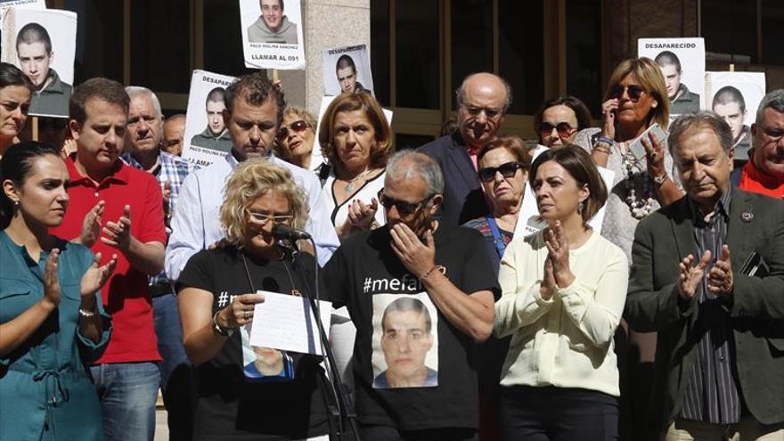 La madre de Paco Molina: «Buscaré a mi hijo mientras viva»