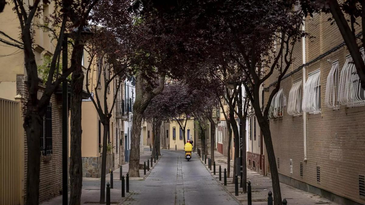 Imagen de Archivo de las casas de inspiración inglesa en el barrio de Las Fuentes
