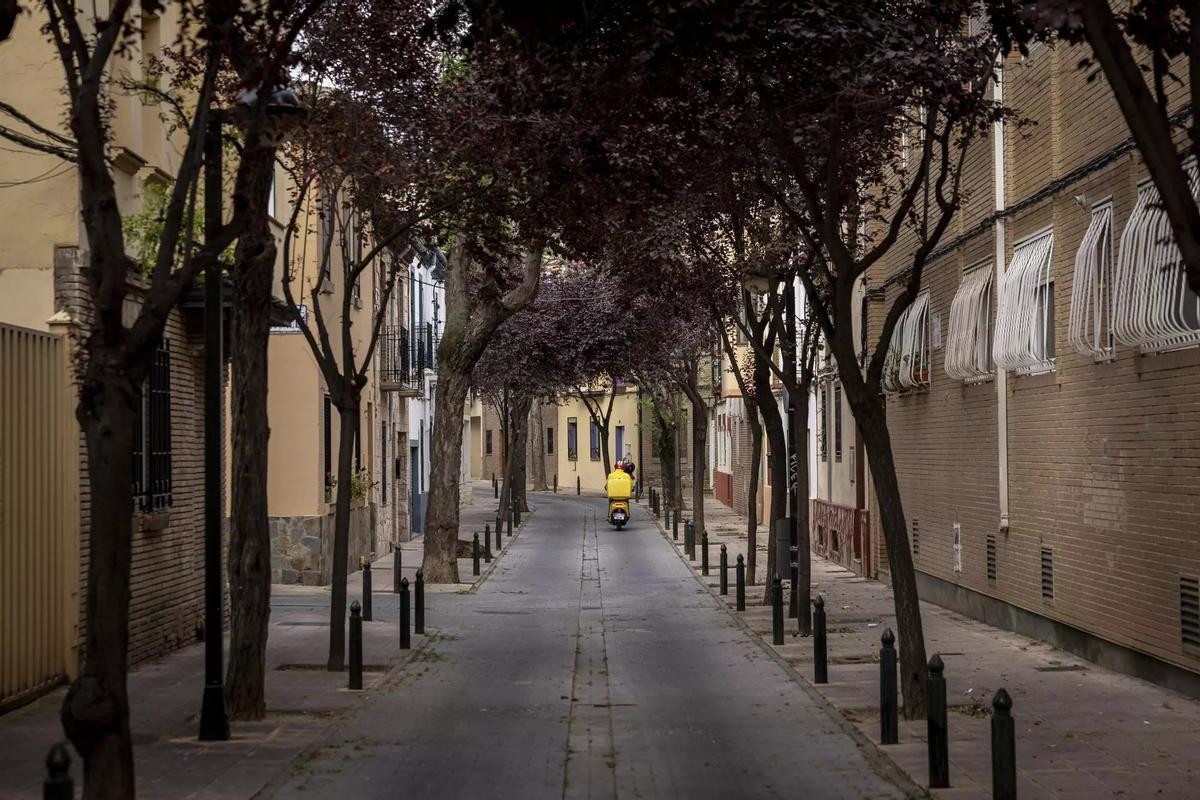 Imagen de Archivo de las casas de inspiración inglesa en el barrio de Las Fuentes