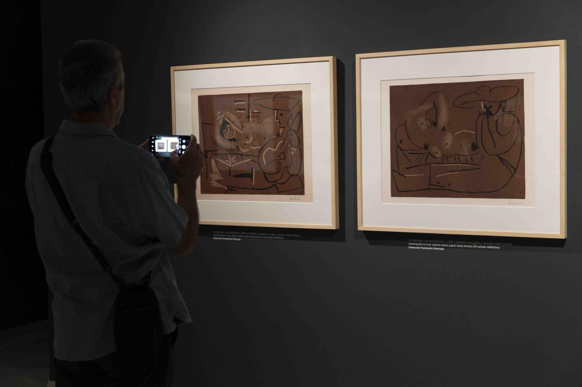Picasso y la modelo