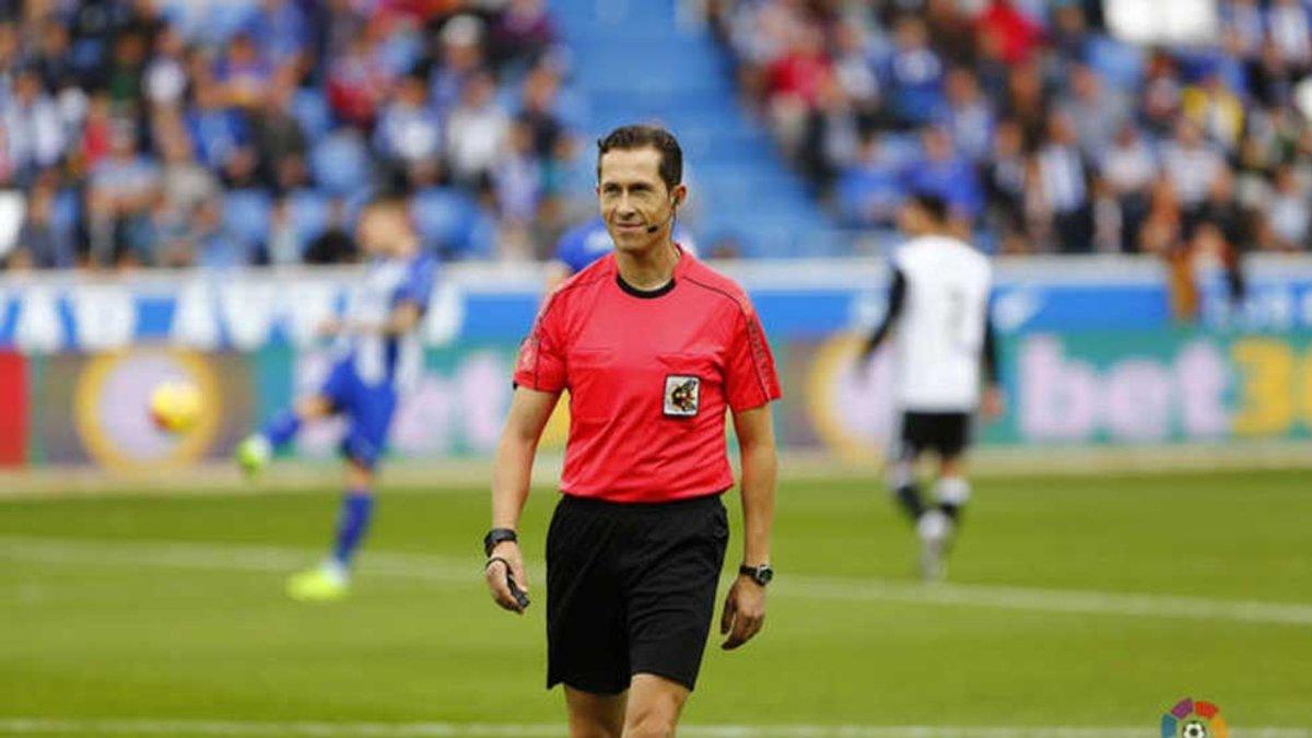 González González será el trencilla del Valencia-Barça