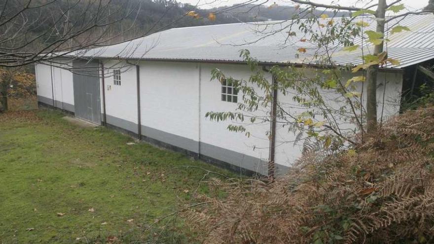 Exterior de las instalaciones donde se depositan bienes incautados en toda Galicia.