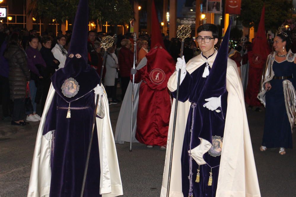 Procesión conjunta del Grao: hermandades de la Flagelación y Cristo de la Palma