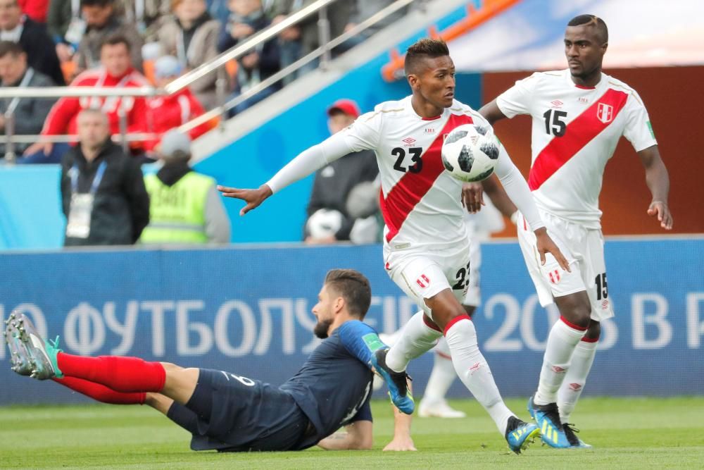 Mundial de Rusia: Francia-Perú