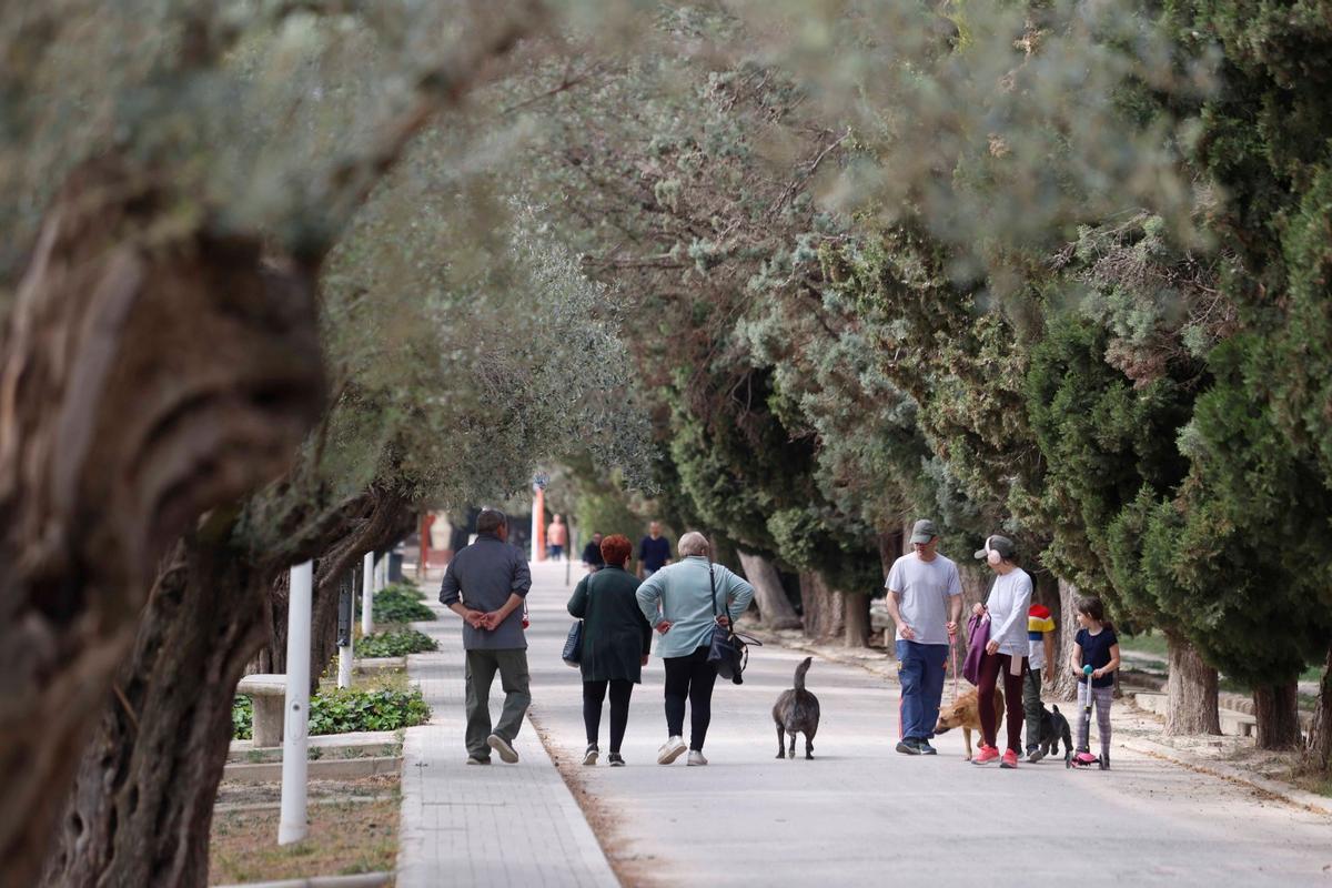 Lunes de Pascua en el parque de Sant Vicent de Llíria