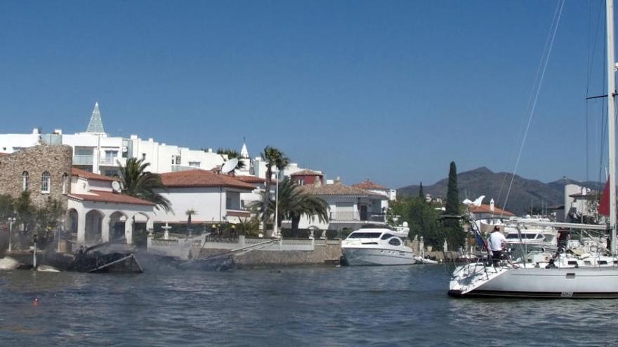 Els canals de Santa Margarida en una imatge d&#039;arxiu