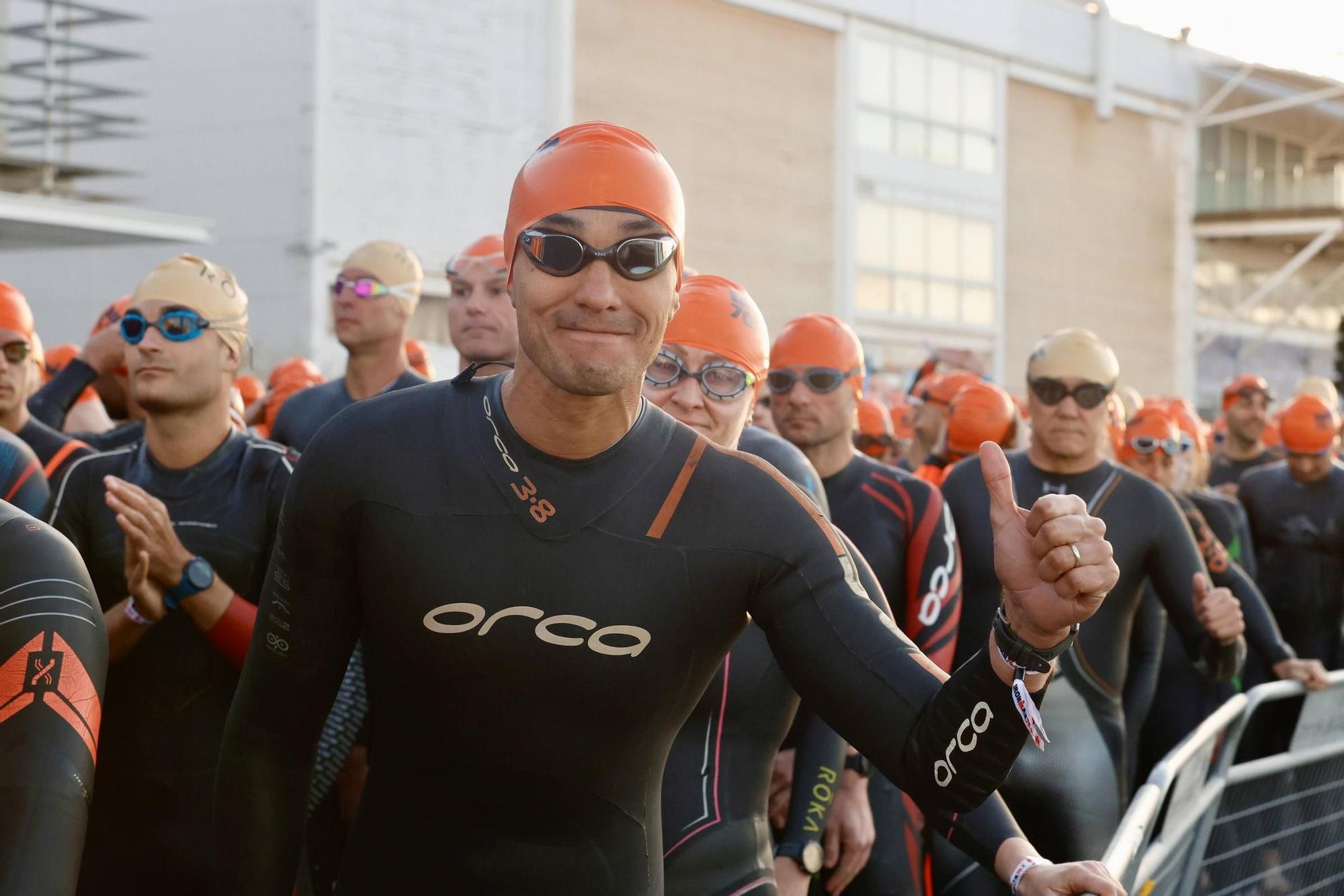 Las imágenes del Ironman 70.3 en Valencia