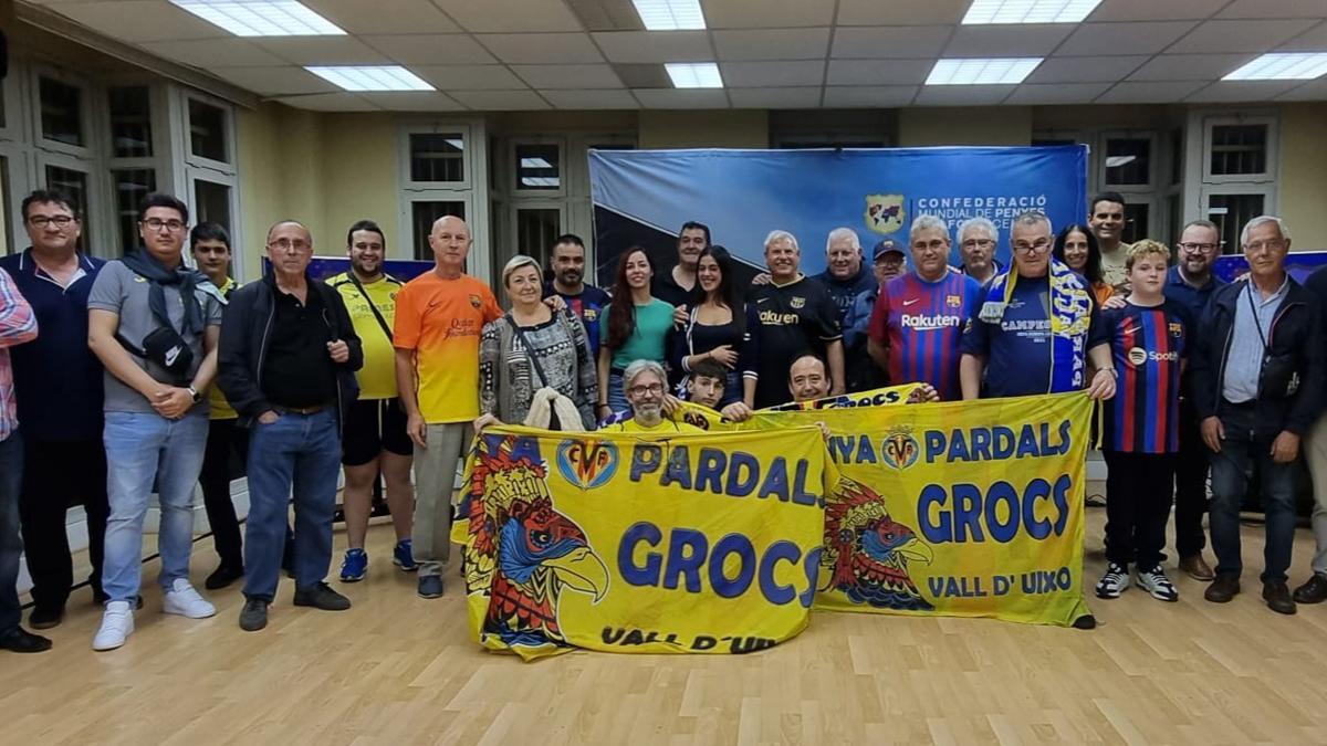 Recepción a la Federación de Peñas del Villarreal