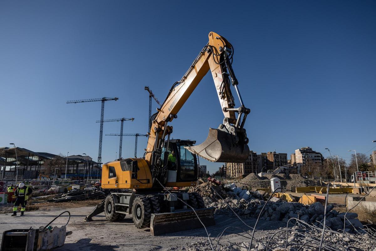 Barcelona inicia las obras del gran parque de Glòries