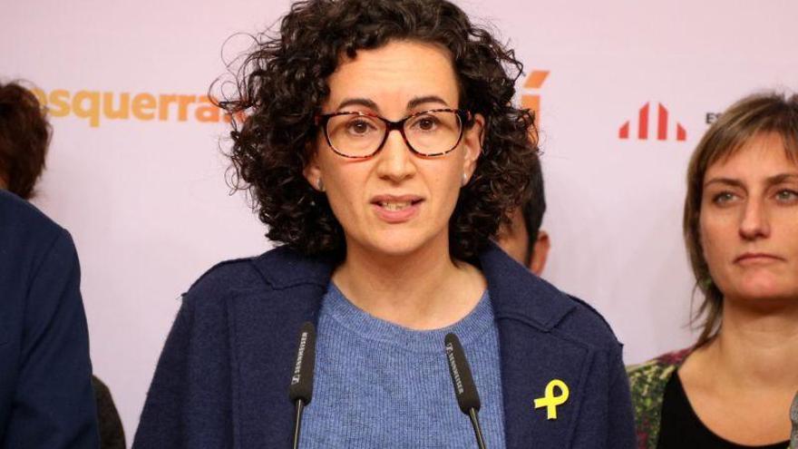 Marta Rovira: &quot;La cárcel de Junqueras es una ilegalización encubierta de ERC&quot;