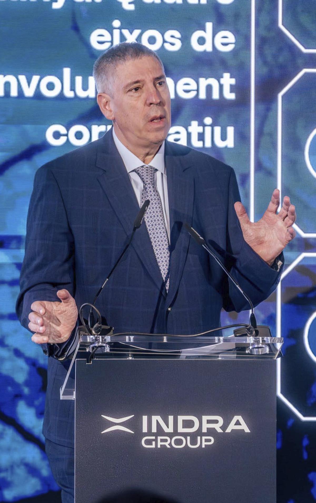 Ángel Simón força la sortida del CEO d’Indra arran d’un pacte amb el Govern
