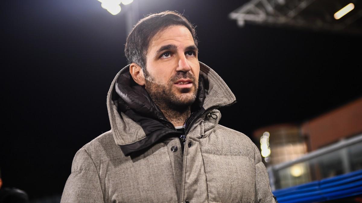 Cesc Fàbregas, durante el partido