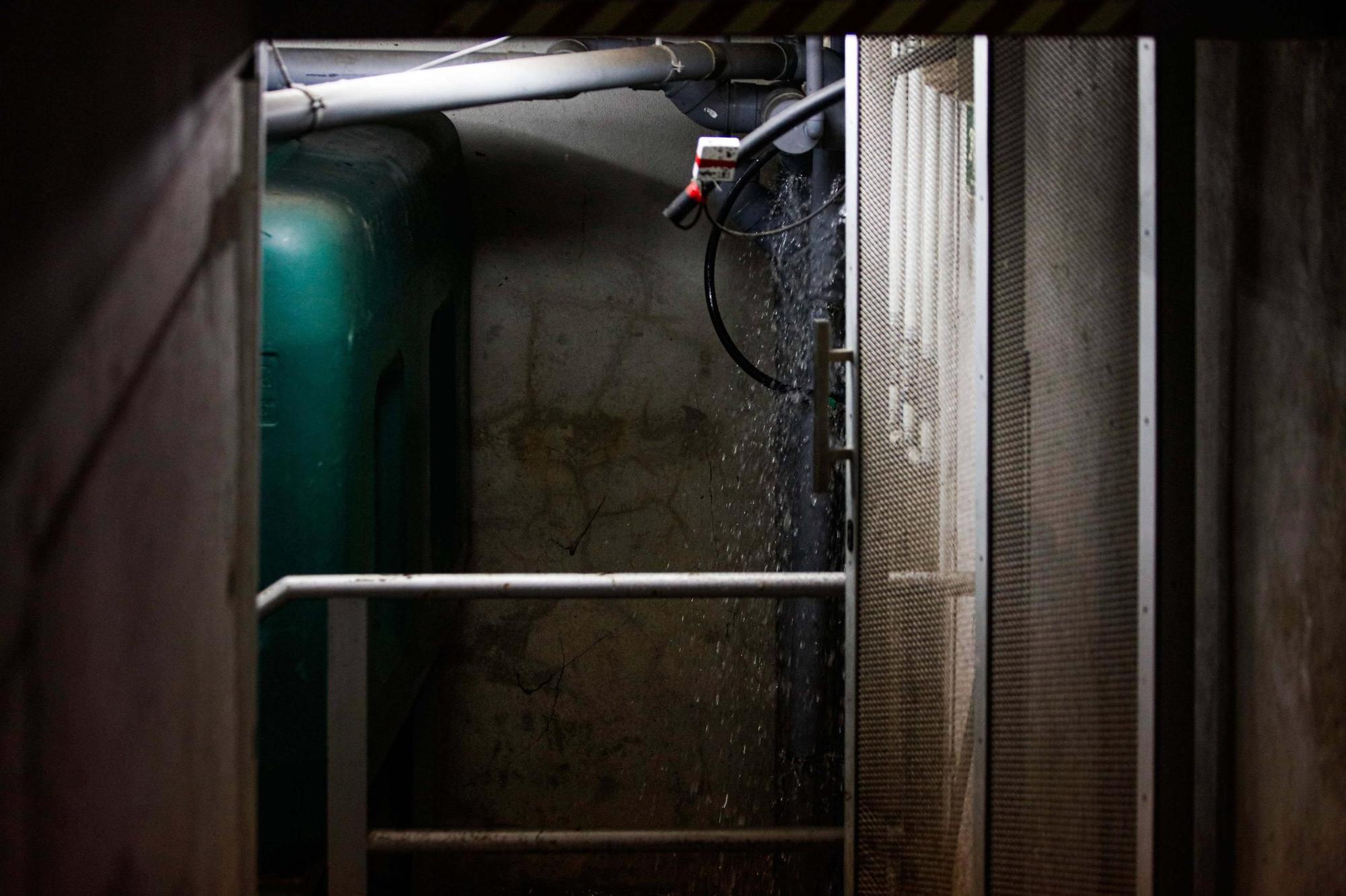 Todas las imágenes de la lluvia en Ibiza