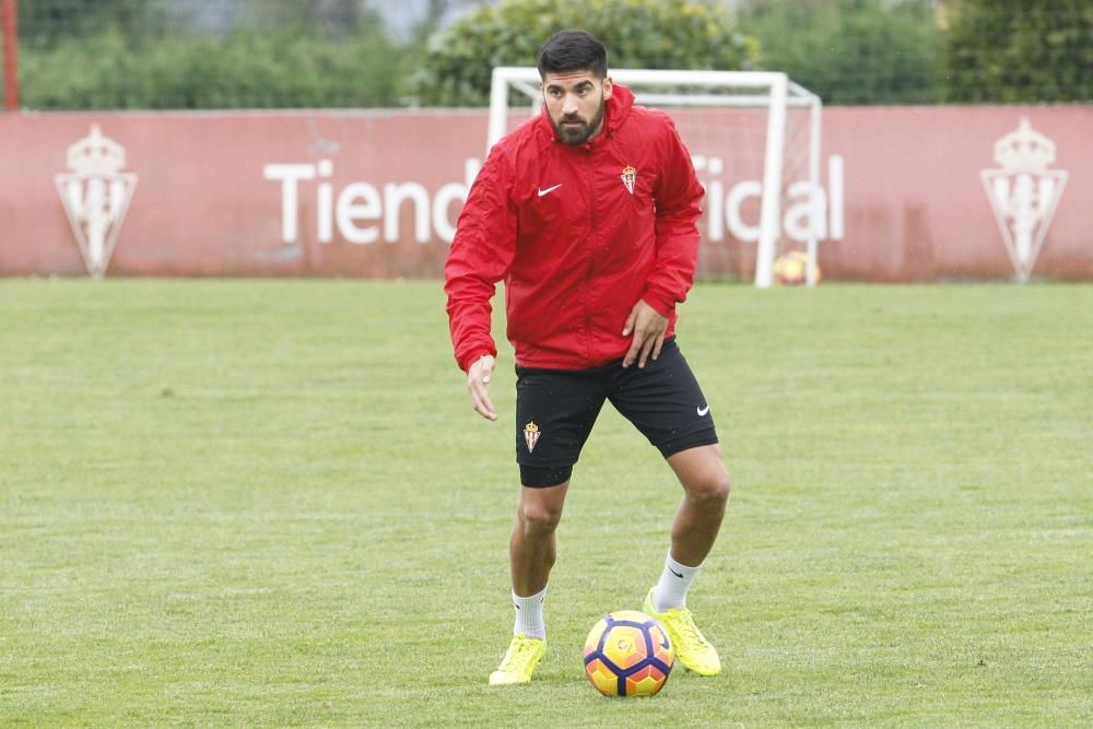 Entrenamiento del Sporting