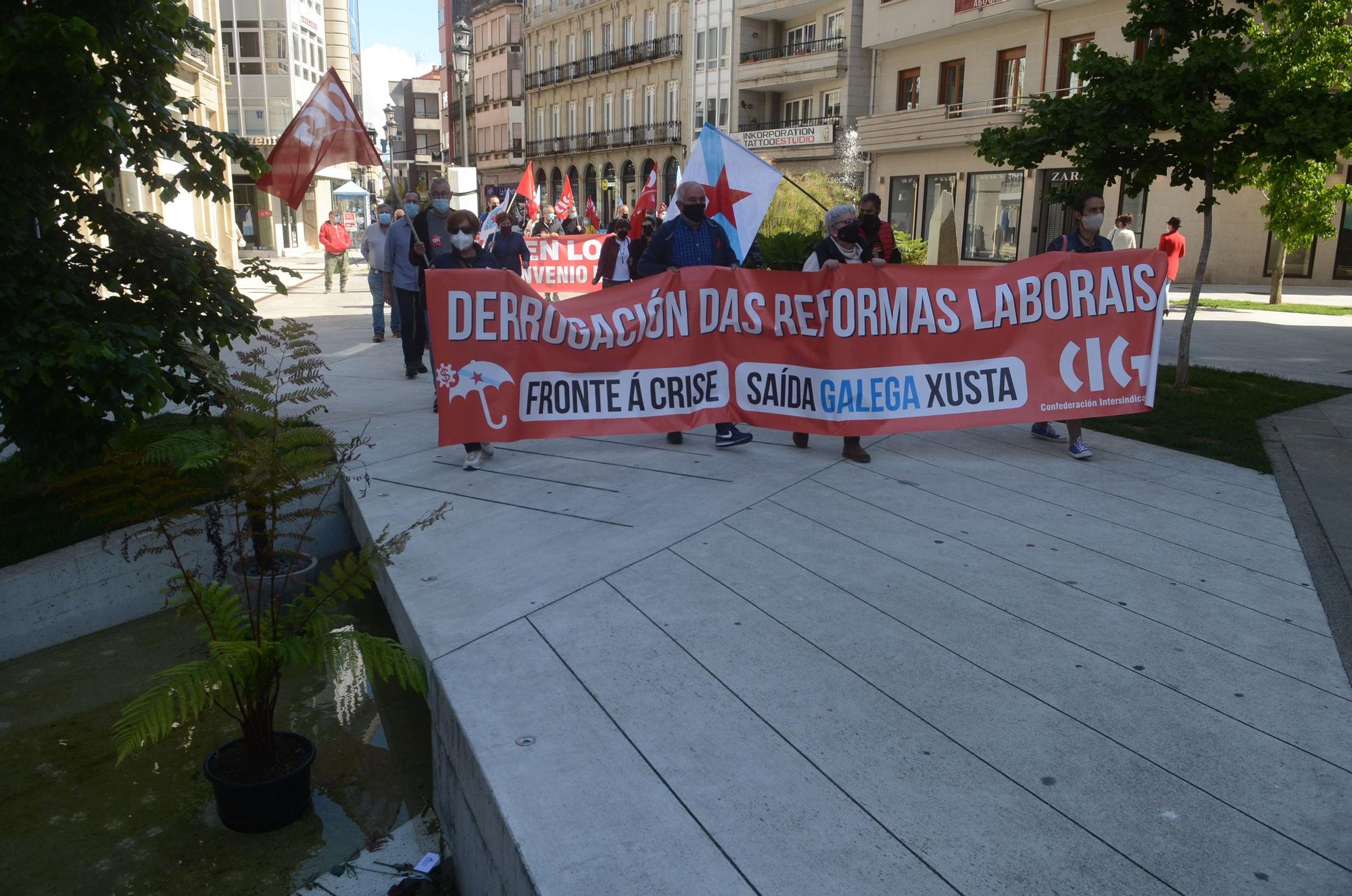 Vilagarcía se moviliza el Día del Trabajador