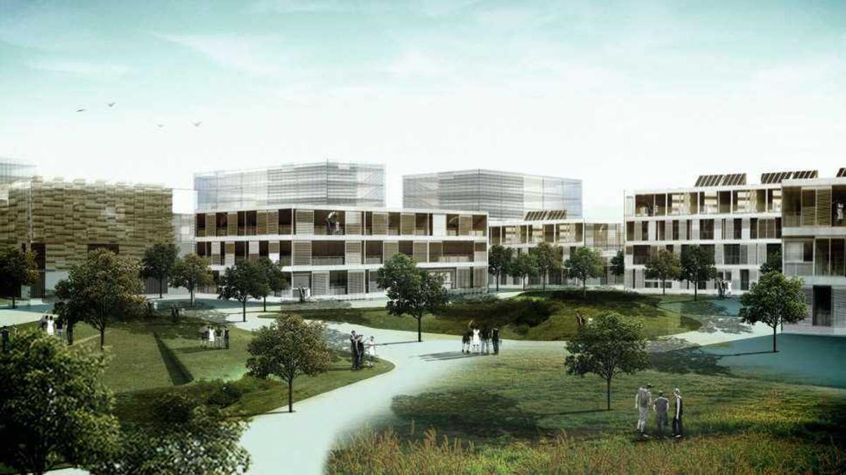 Recreación de cómo será el nuevo barrio de El Pítamo de Sevilla