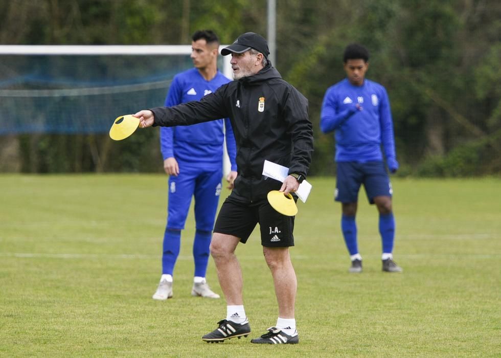 Entrenamiento del Real Oviedo