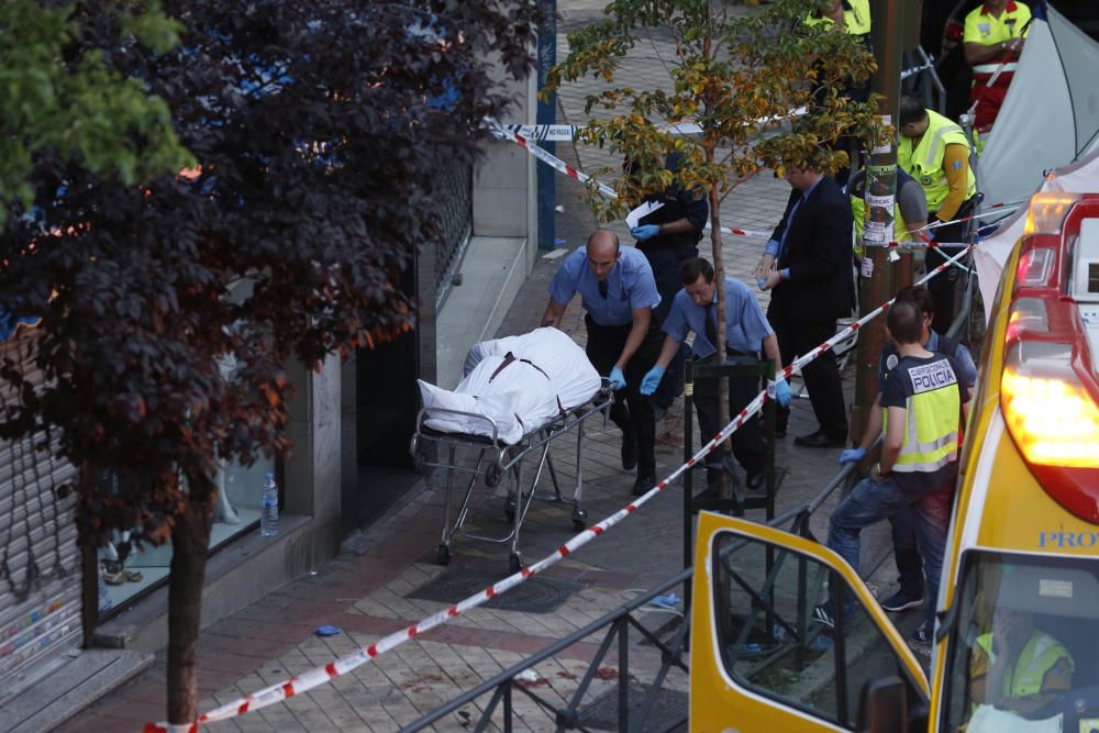 La Policía investiga un triple asesinato en Madrid